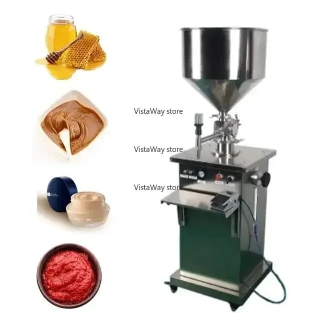 Low Cost Semi-Automatic Cream Filler for Car Perfume Production Line Liquid Plastic Bottle Sealing Machine