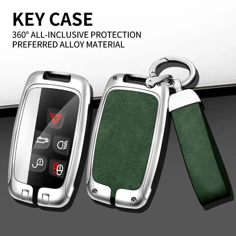 Metal Car Key Protective Case,For Jaguar Freelander XFL XE XJ,Key Cover Llavero Funda for Remote Control