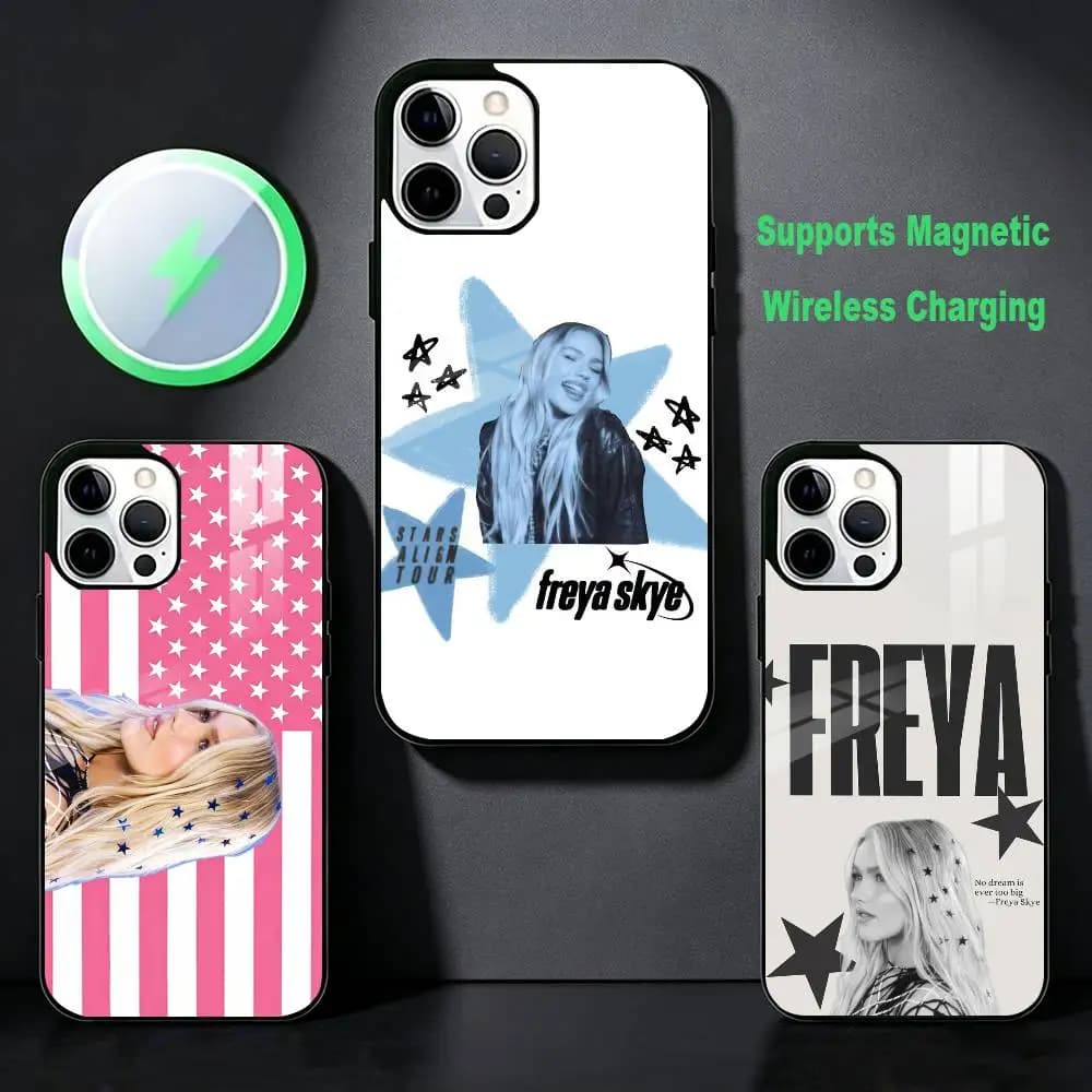 Singer F-freya skye Phone Case For iPhone 17,16,15,14,13,12,Plus,Pro,Max for Magsafe Magnetic Wireless Charging