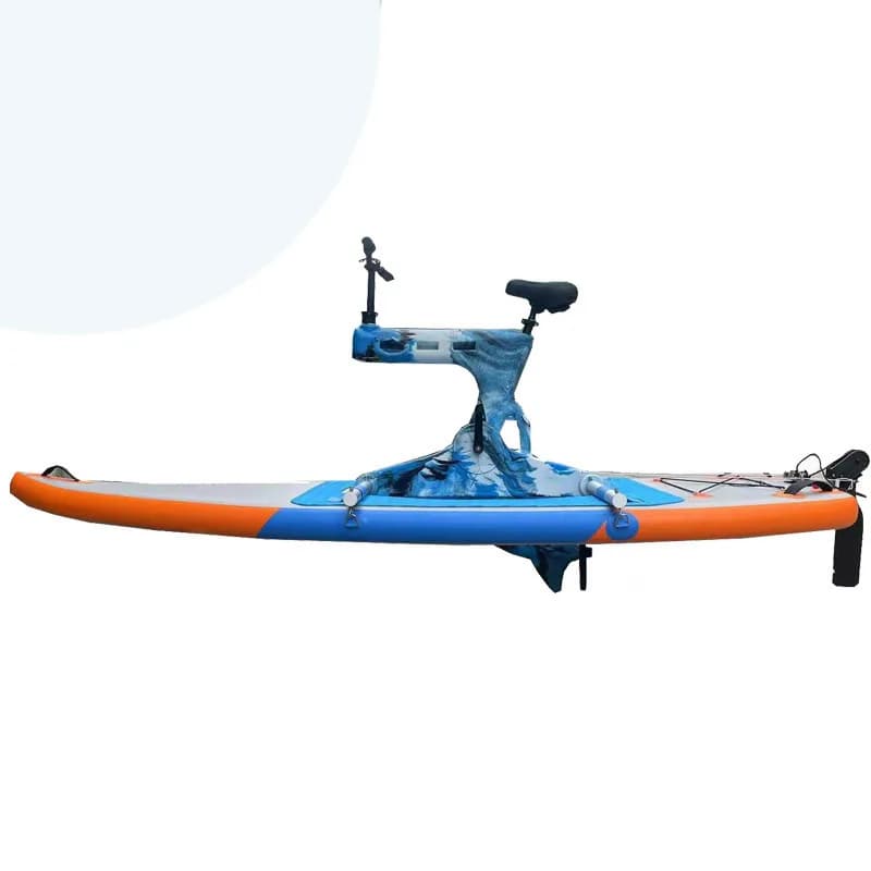 Inflatable pedal boat water entertainment bicycle scenic spot sightseeing tour bicycle surfboard