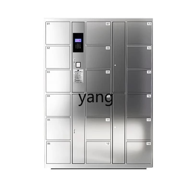 LH， stainless steel electronic deposit box mall facial recognition locker fingerprint