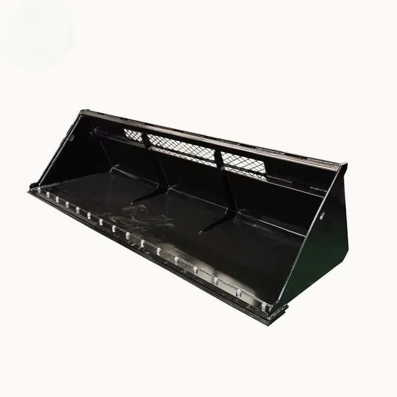 Heavy Skid Steer Snow Bucket Winter Snow Attachment