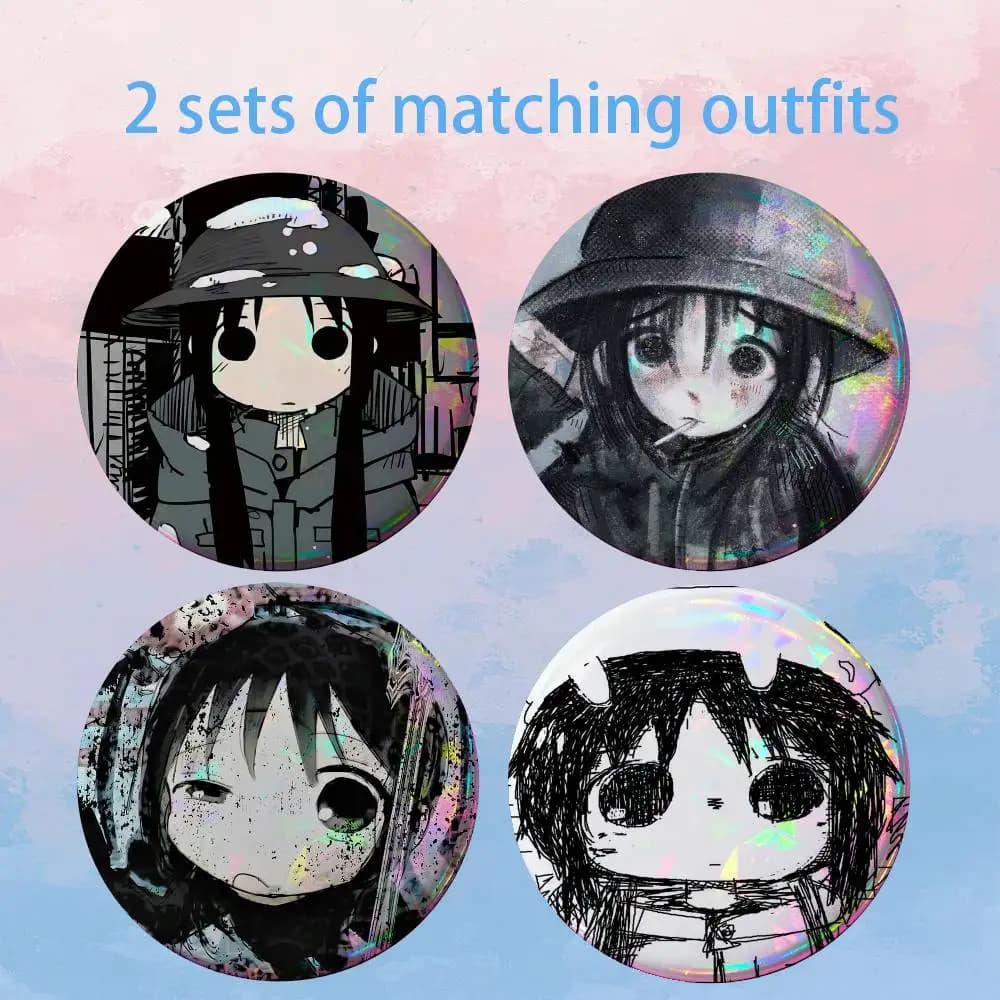 Girls Last Tour C-Chito 2 piece set Badges On Backpack Jacket Cartoon Round Brooches Acrylic Button Pins Collection Gifts