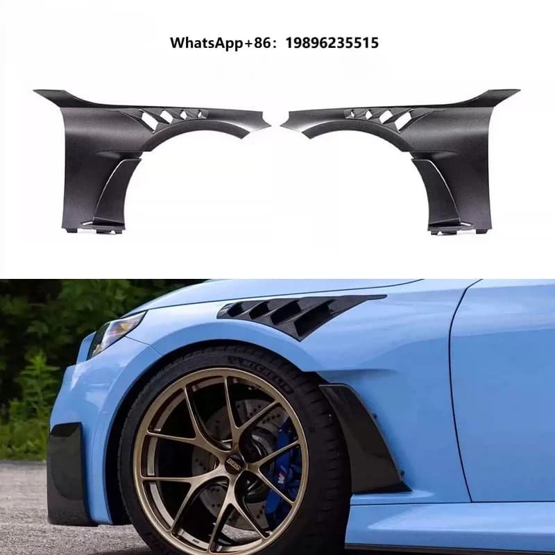 A Style Dry Carbon Fiber Side Fenders for G87 M2 Coupe 2-Door 2023- Car Side Vent Air Flow Fender Intake Car Parts
