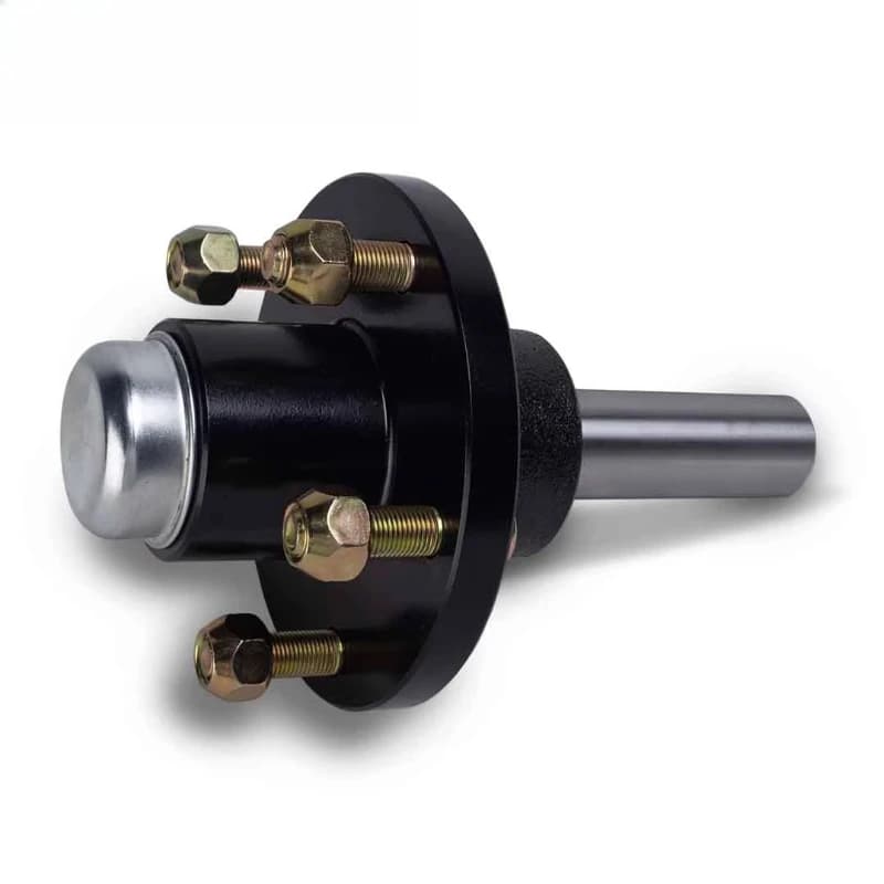 Trailer wheel hub short shaft half axle, RV axle rear axle, 5-hole 4-hole modified axle, accessories
