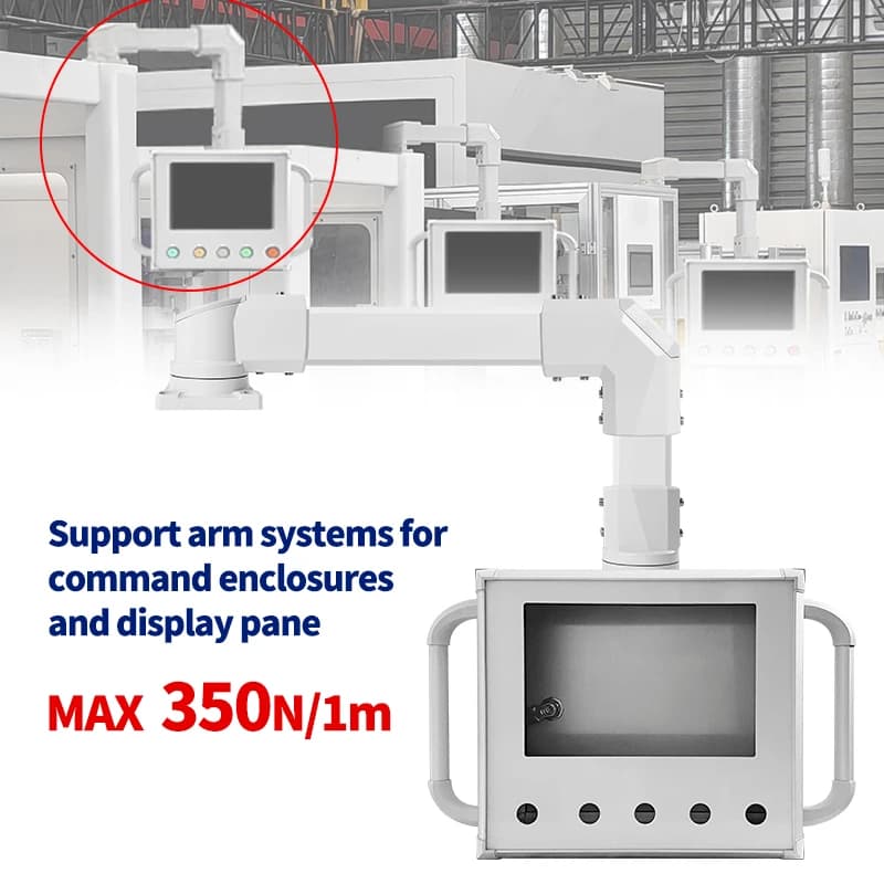 CNC Machine Tool Cantilever Control Box Distribution Box Aluminum Alloy Installation Box 44/60 Operation Box Can Be Customized