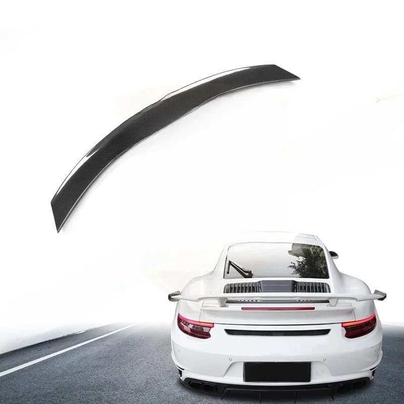 2016-2019 911 Rear Spoiler TC Style Carbon Fiber Wing Rear Trunk Spoilers for 911 991.2