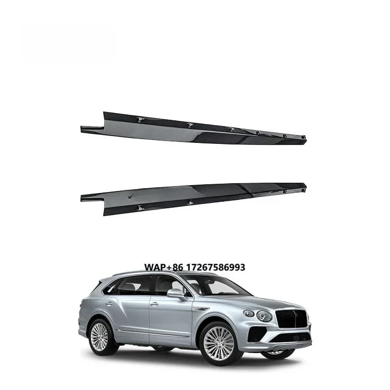 High Performance Carbon Fiber Side Skirt Body Kits for Upgrade V8S W12