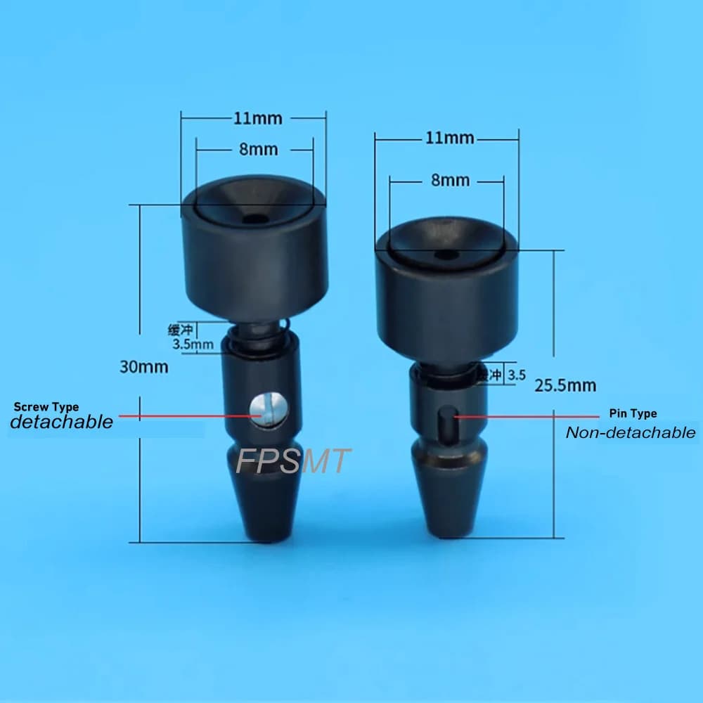 SMT Nozzle LED Lens Vacuum Sucker Nozzle Non-standard Custom Suction For Samsung Pick and Place Machine