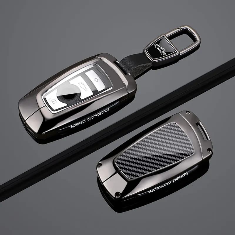 Suitable Zinc Alloy Car Key Case for BMW 1 3 5 7 Series X1 X3 X4 X5 F10 F15 F16 F20 F30 F18 F25 M3 M4 E34 Keychain Accessories