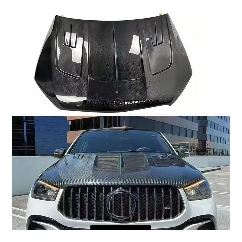 V167 W167 GLE 300 450 Carbon Fiber Hood for GLE 2020-2023