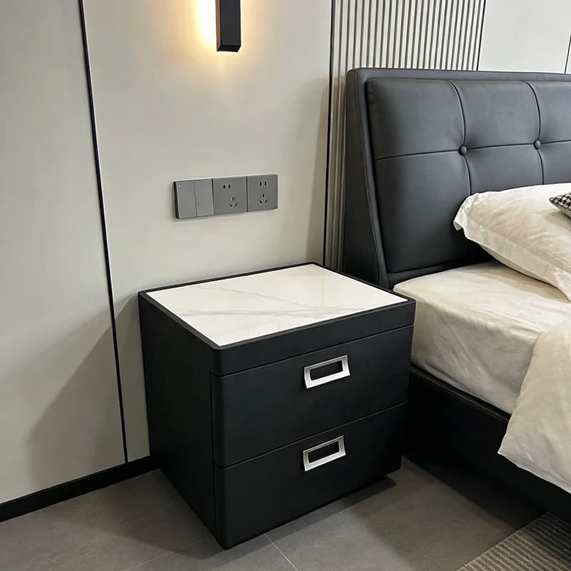 Luxury Delicacy Bedside Table Drawer Space Saving Nightstands Storage Space Saving Table De Chevet Chambre Bedroom Furniture