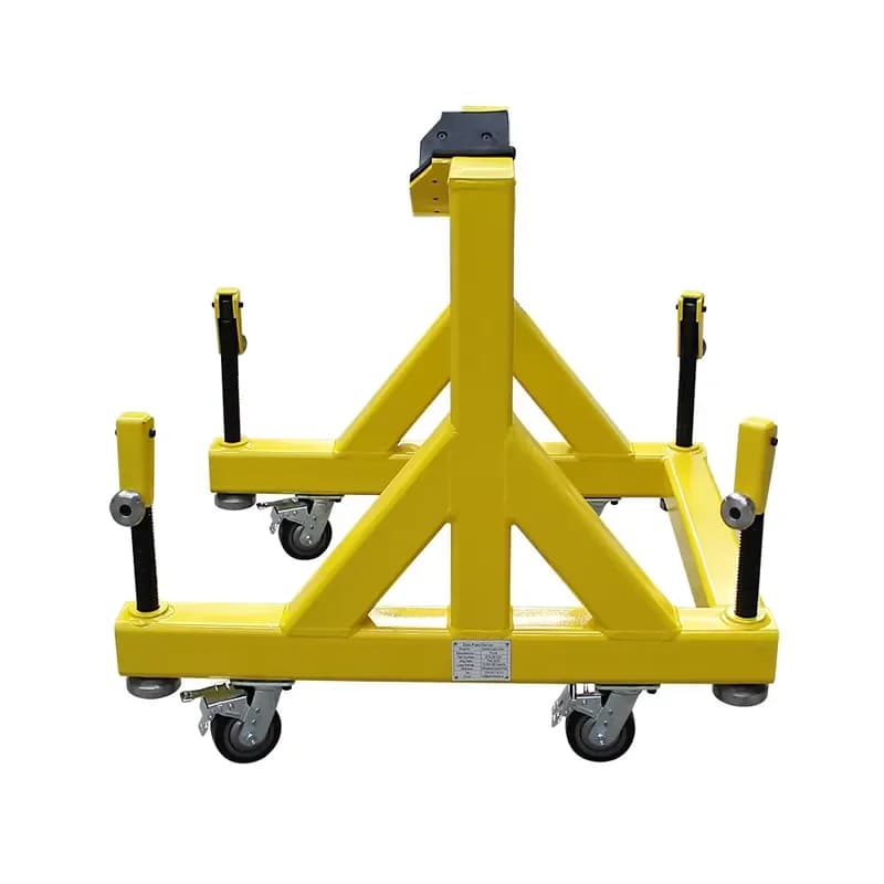 High Quality Factory Movable High-load-bearing Large Sheet Metal Support Custom Brackets With Wheels