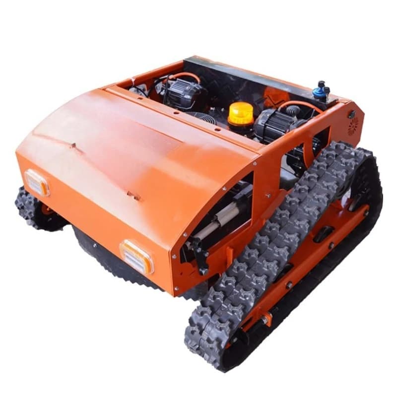 Intelligent lawn mower robot all-terrain crawler weeder lawn mower