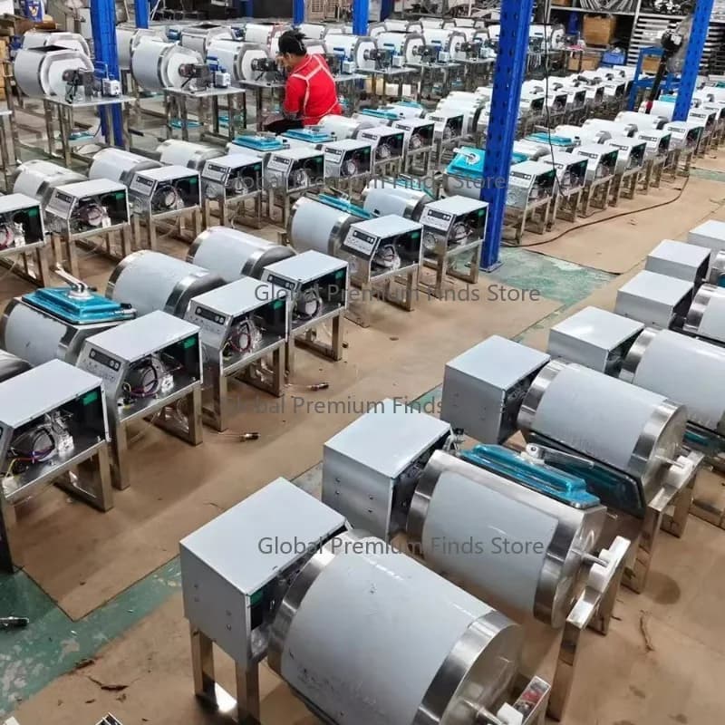Stainless Steel Commercial Vacuum Tumbler - Meat Marinating & Salting Machine for Food Processing