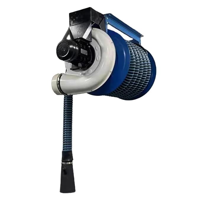 Fengshen  Drum Repair Workshop Exhaust Pipes Fume Gas Extraction Dust Collector Fume Extractor