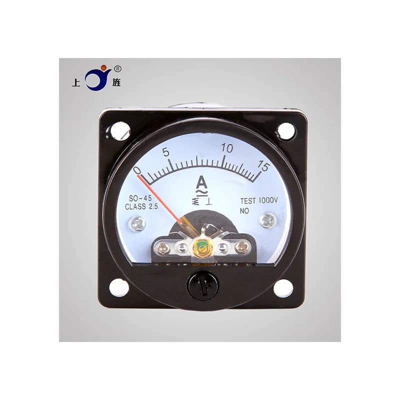 1Pcs SO-45 AC Analog Ammeter 1A 3A 5A 10A 20A 30A 50A 75A 100A 150A 200A 250A 300A Pointer meter/Current Meter/Panel Meter