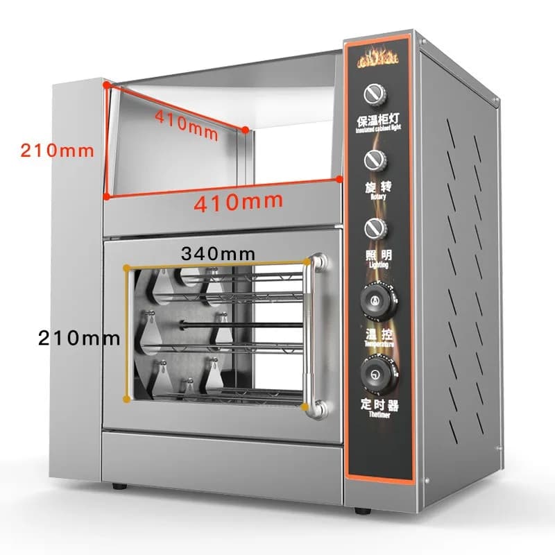 Electric roasted sweet potato machine Commercial roasted sweet potato stove Fully automatic