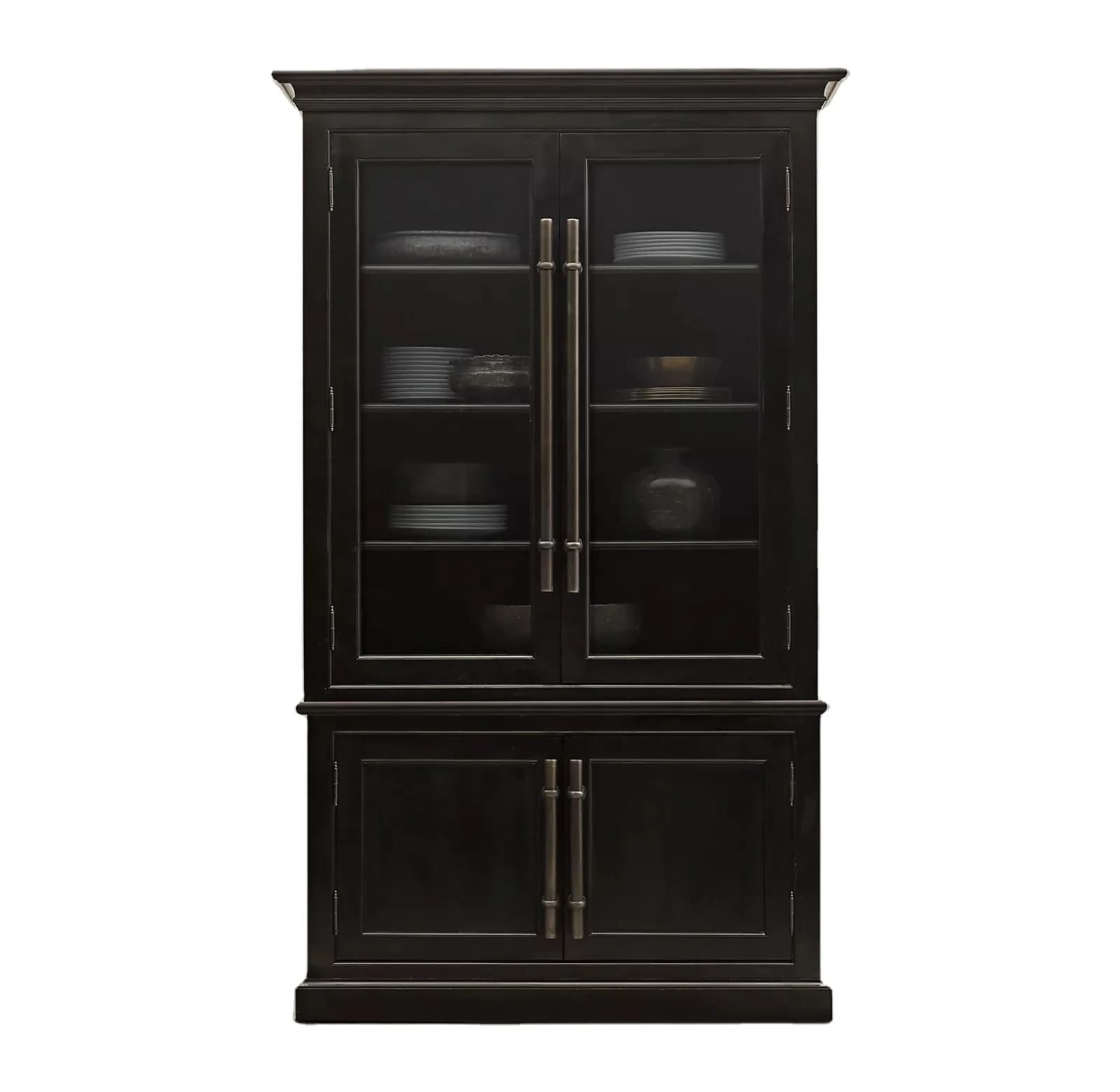 ！@American Simple Solid Wood Living Room Furniture Modern Bookcase Hotel Villa Can Be Customized Furniture Factory Direct Sales
