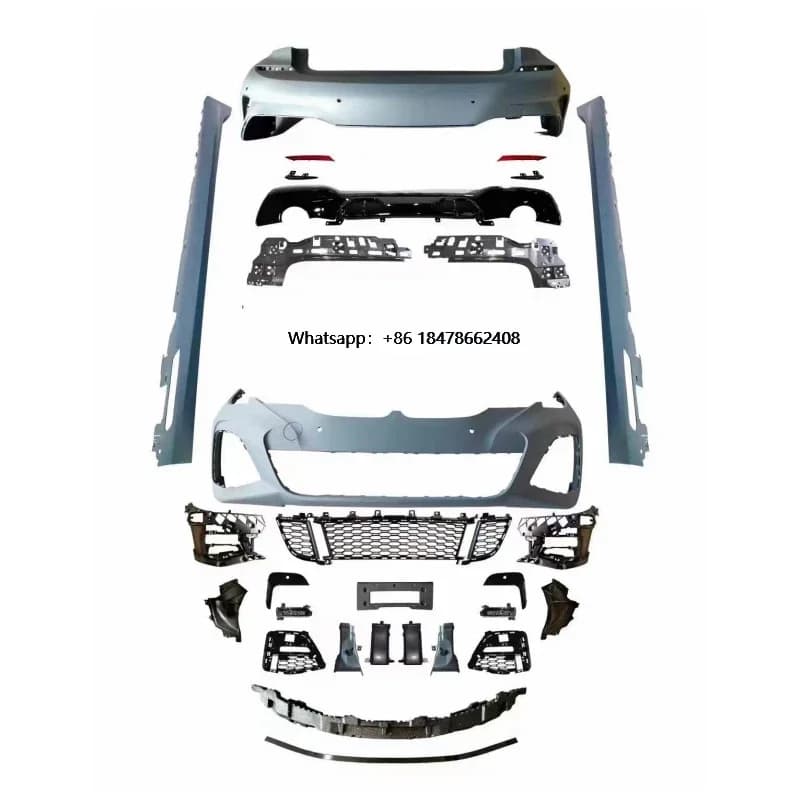 High Quality Car Modification MT M Sport Body Kit M Tech Front Bumper Rear Bumper Bodykit for  3 Series G20 Pre 2020-2022