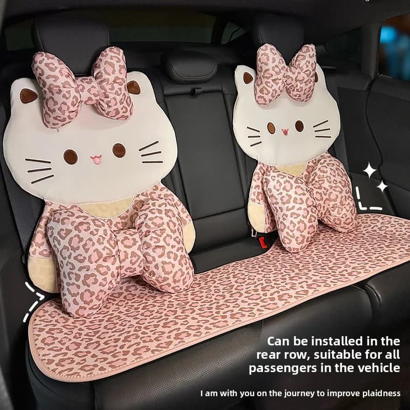Car Seat Cover For Front Rear Universal Flax Car Seat Cushion Protector Pad Mat Non Slide Auto Four Season Pad Auto