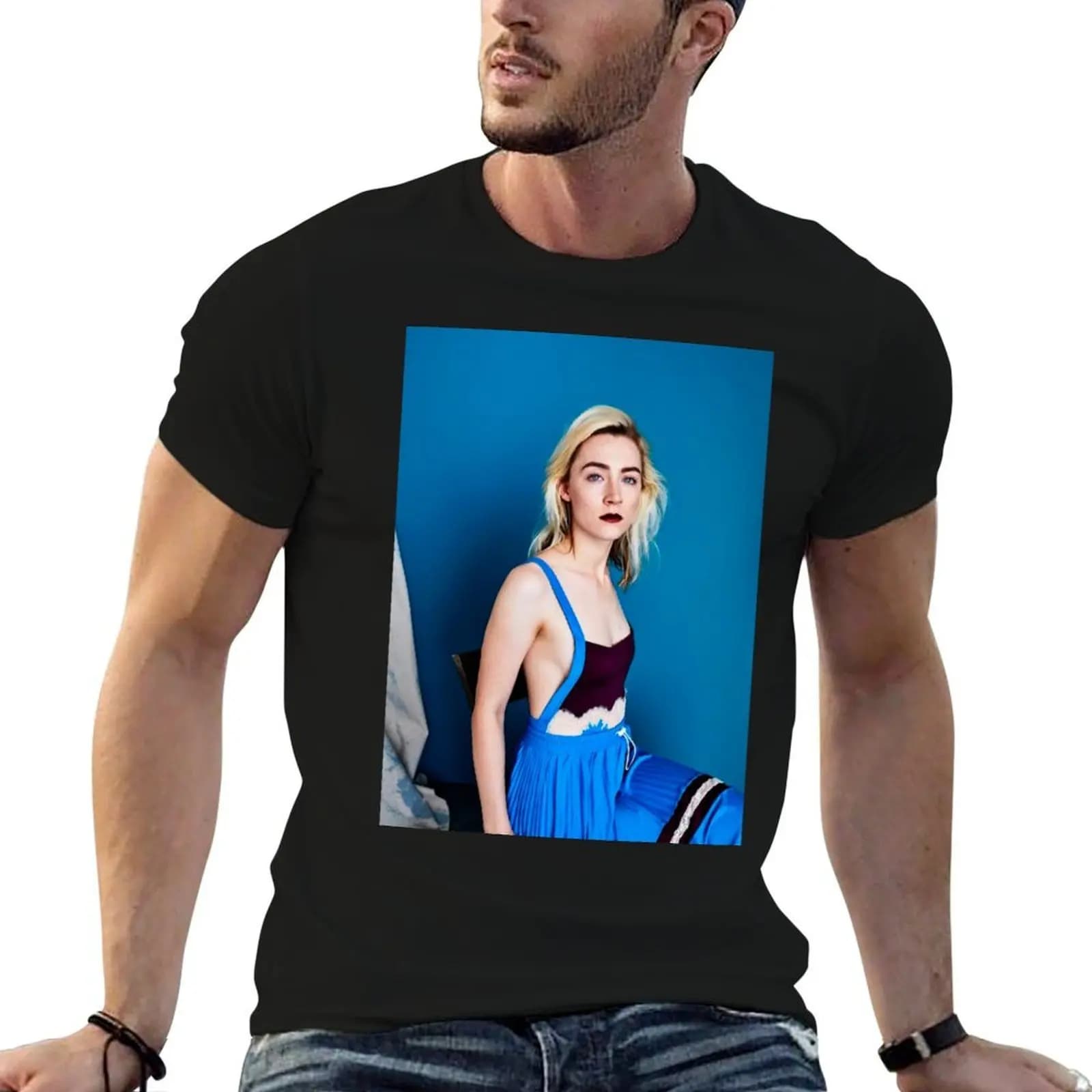 saoirse ronan T-Shirt funny meme t-shirts cute tops mens clothes