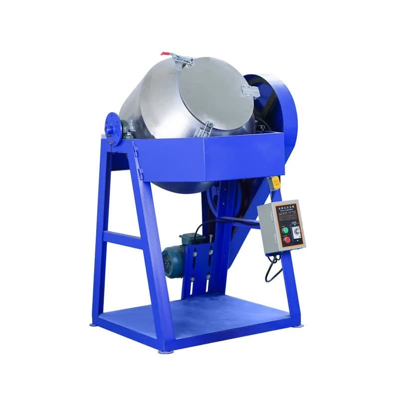 50KG omnidirectional drum mixer, plastic particle mixer 100KG powder color mixer, mixer