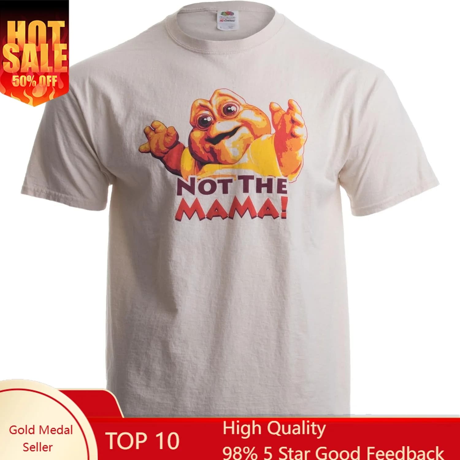 NOT The Mama! Unisex T-Shirt / 90s Dinosaur TV Tribute Shirt