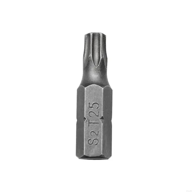 25mm T25 Magnetic Torx Screwdriver Bit Hex Shank Electric Screw Driver Bit Replacement For Power Household Hand Tool