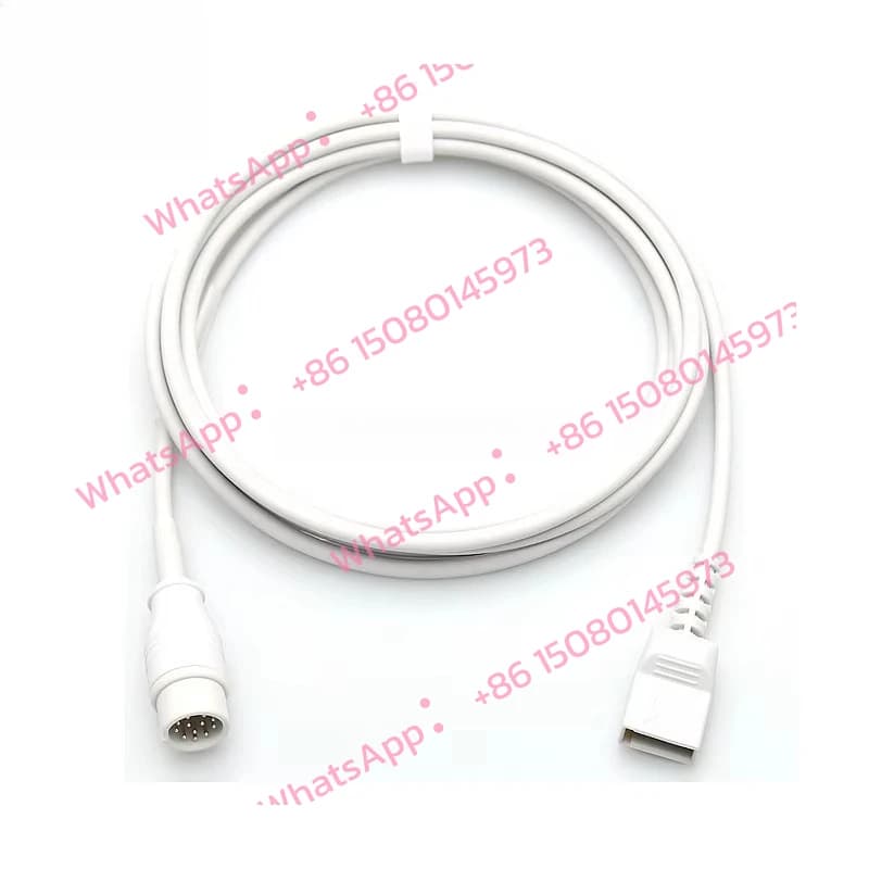 Utahs IBPs Transducers Cable 12-Pin Compatible Medicals Supplies Essential to Commens