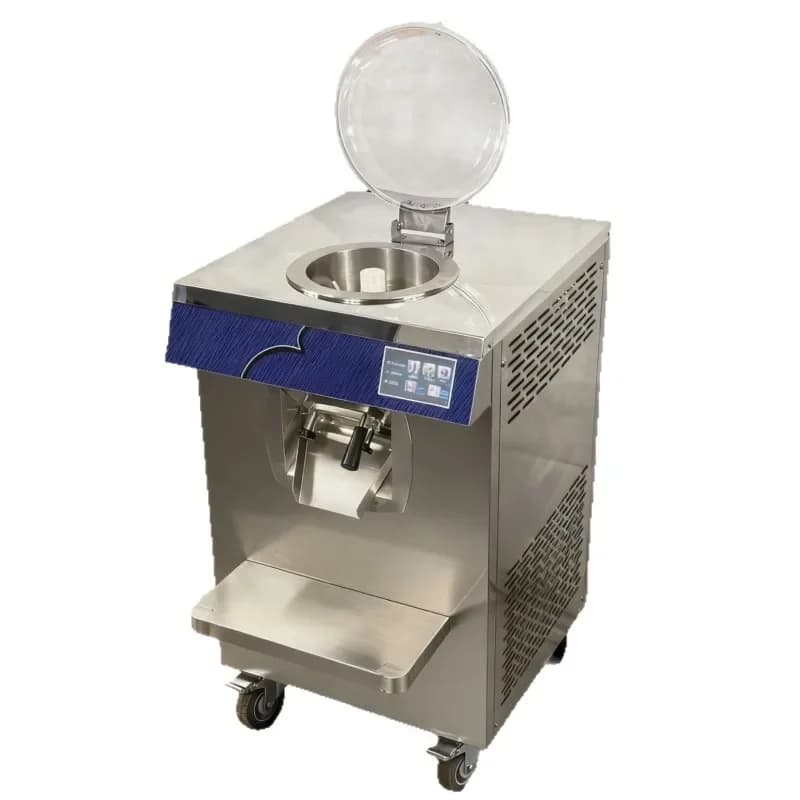 Ice cream machine 4 in 1 function (production/display/preservation/discharge) touch operation