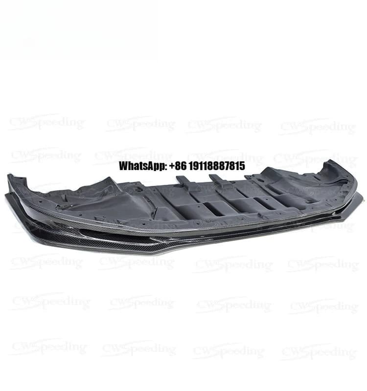 2012-20161 NIS STYLE CARBON FIBER FRONT BUMPER LIP for NISSAN GTR R35