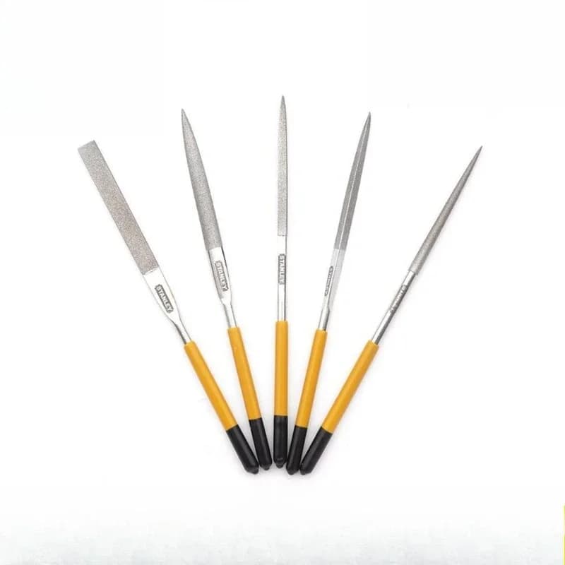 5-Piece set of diamond files, mini files