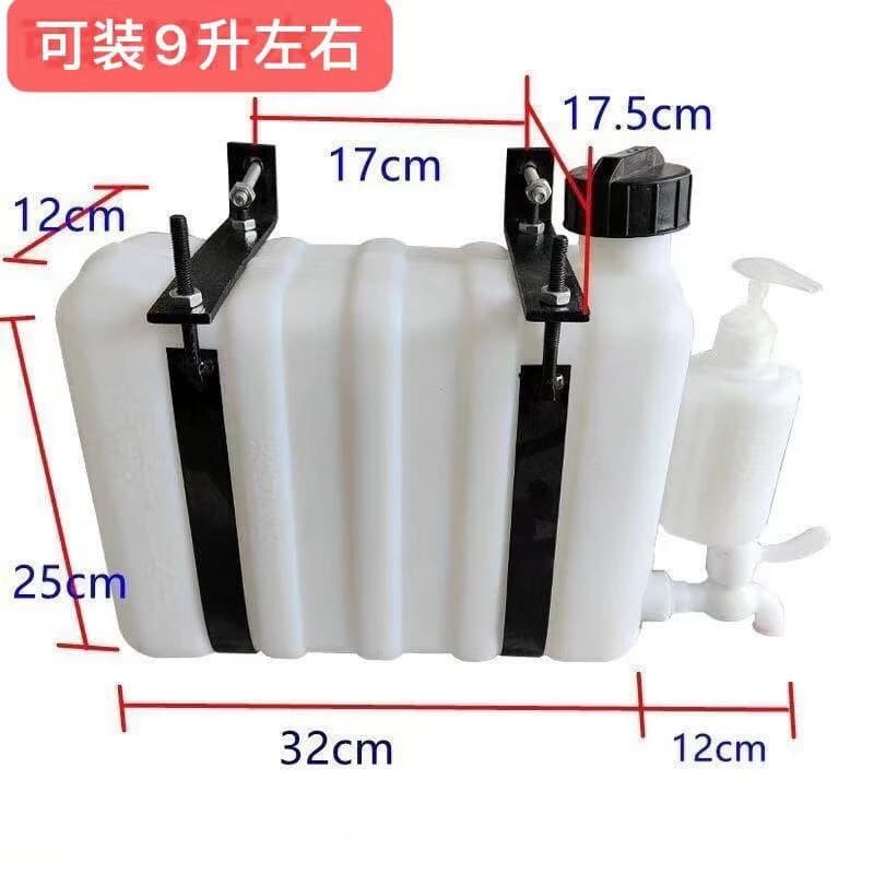 Hand washing water tank with faucet, small truck installed, car hand washing kettle modified