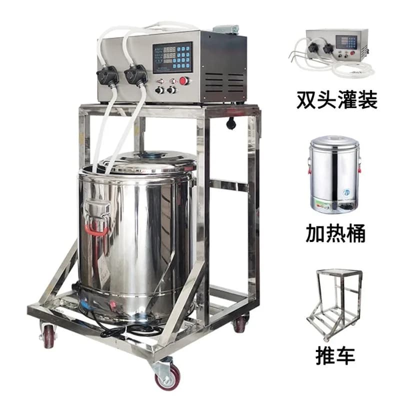 Aromatherapy Ghee Lamp Tea Wax Packing Machine Crystal Candle Filling Machine