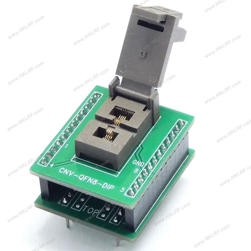 DFN8 QFN8 IC Socket Adapter CNV-QFN8-DIP Programmer Adapter MLF8 3*2