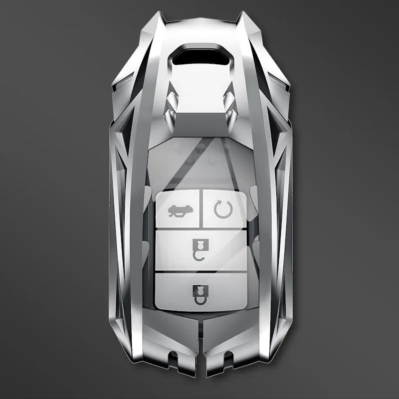 Premium Zinc Alloy Key Cover Case for Honda Lingpai/CR-V/Vezel/XR-V/Fit/Civic/UR-V/Accord/Spirior - Protective Key Fob Shell