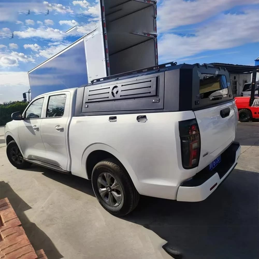Waterproof  Steel Pickup Hardtop Topper Camper Truck Bed Cover