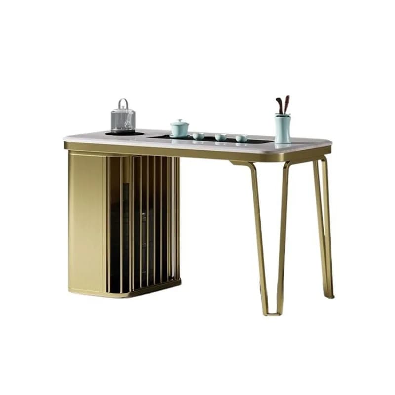Household small tea table light luxury coffee table small apartment balcony tea table and chair combination