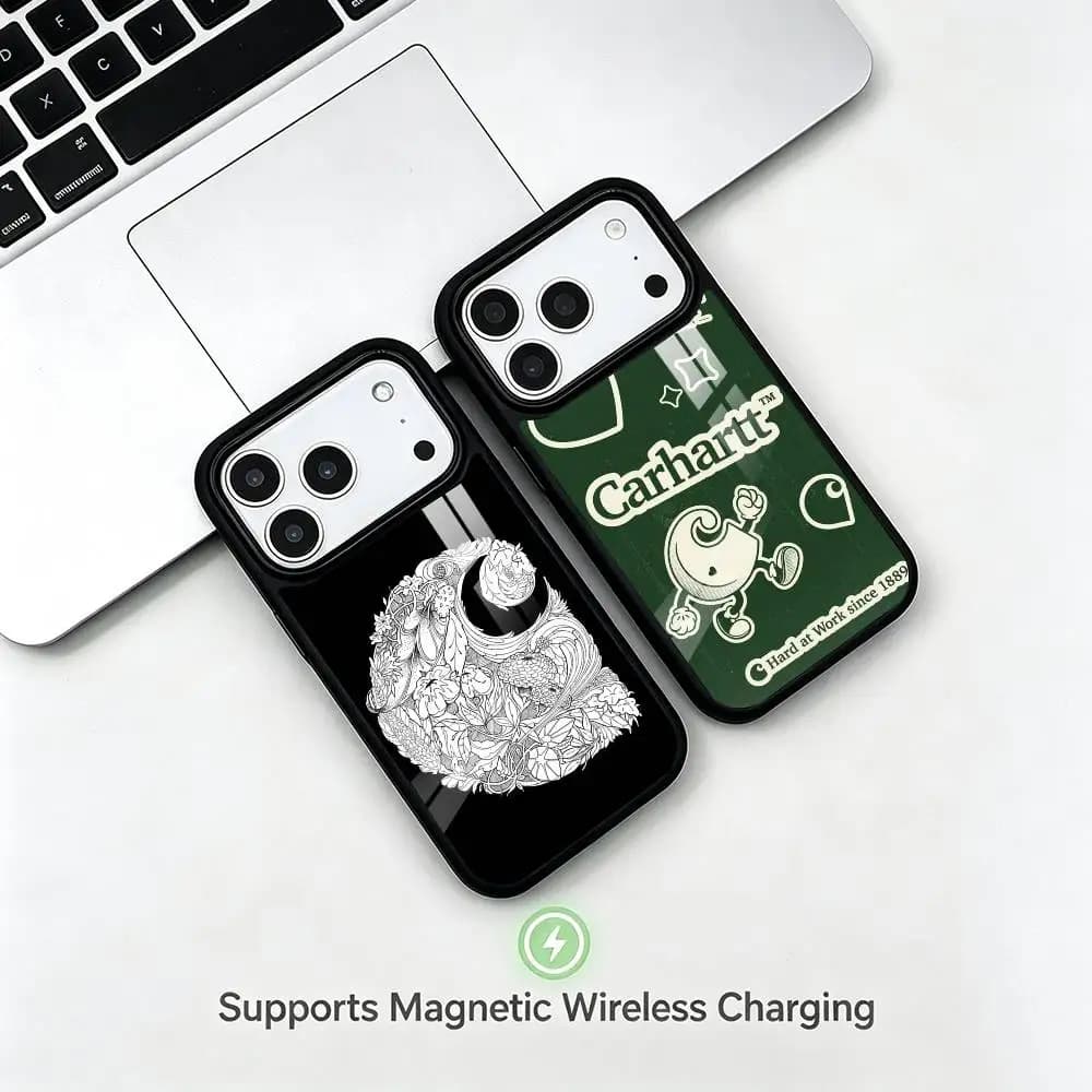 Classic B-Brands Carhartt  gift Phone Case For iPhone17,16,15,14,13,12,11 Plus,Pro Compatible with magnetic wireless charging