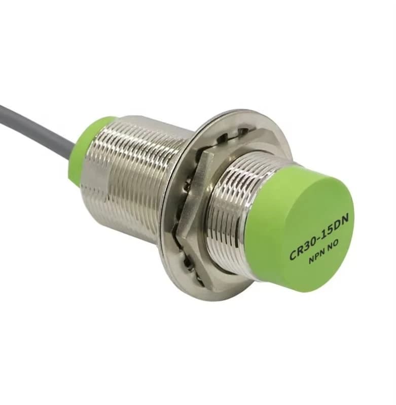 CR30-15DN Capacitive Proximity Sensor 3-wire 24VDC NPN NO Non-contact Liquid Level Switch for Water Tank Monitoring