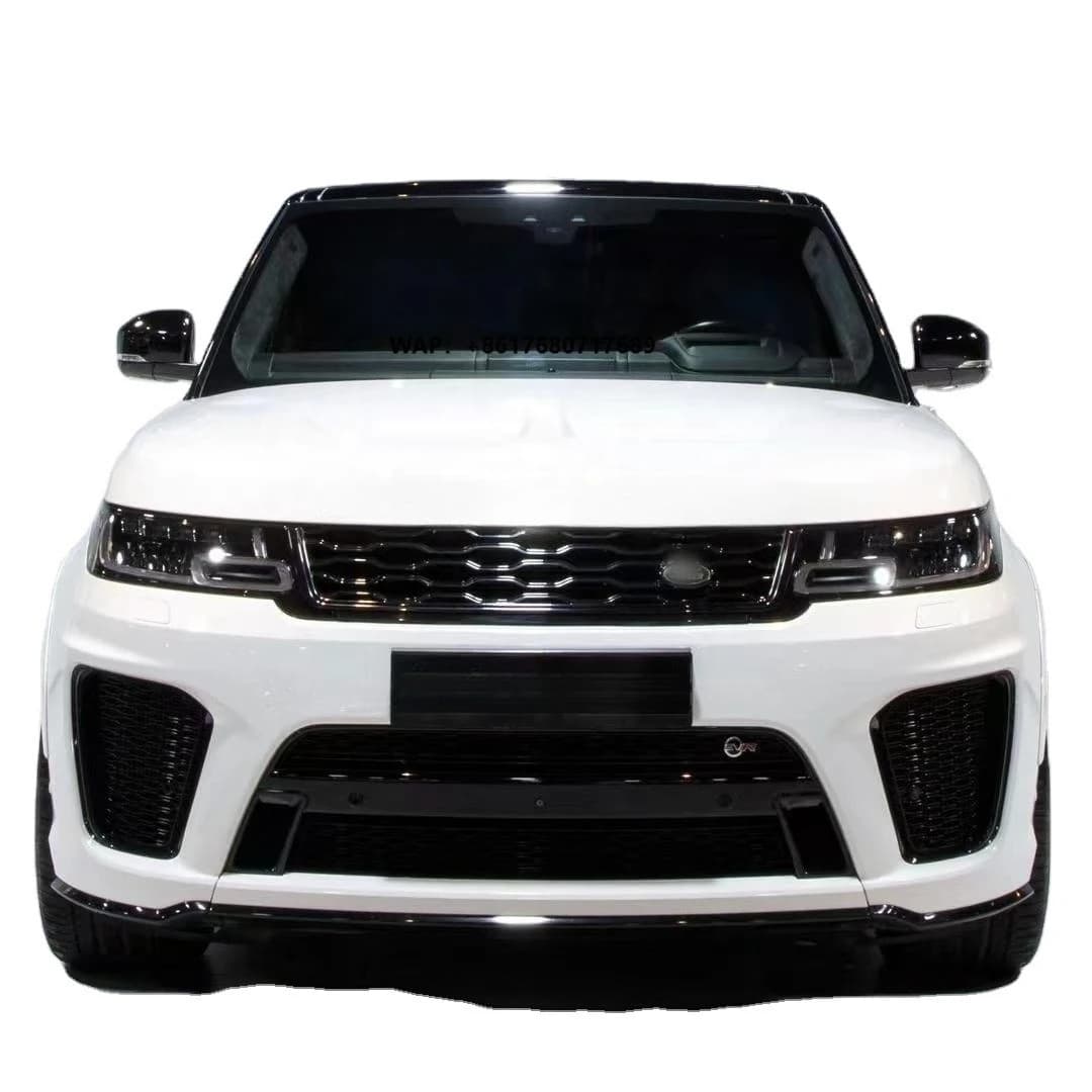 Full Body Kit for Range Rover Sport 14-17 Facelift 18-22 SVR Body Kit Car Bumper Headlamp Taillight Exhaust Diffuser