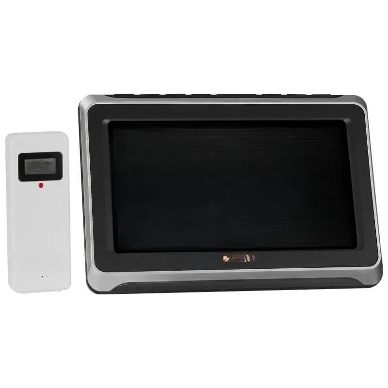 Wireless Weather Station 7.5inch HD Color Screen Automatic Time Calibration Weather Forcast for Home Life or Travel
