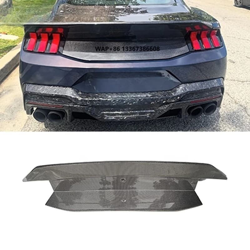 Carbon Fiber Rear Trunk  Front Hood Engine Cover Bonnet Car Parts