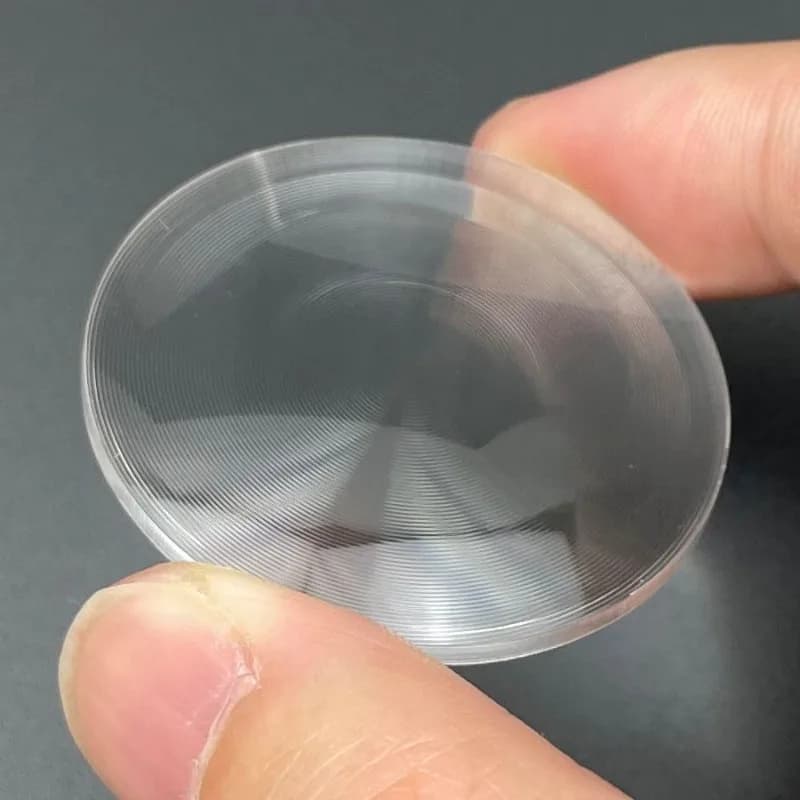 Multiple Focal Lengths Diameter 70mm Fresnel Lens Round Plastic Fresnel Condensing Lens 3x Concentrator Lenses Optical Glass