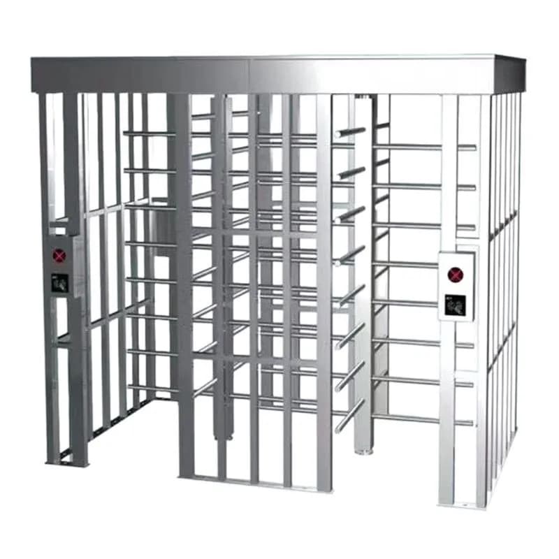 Cross turnstile pedestrian passage gate indoor rotary passage gate