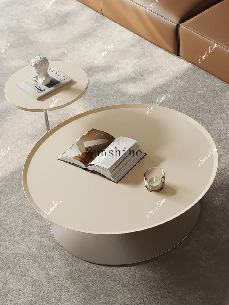 Cream wind creative small apartment living room household simple coffee table  FT