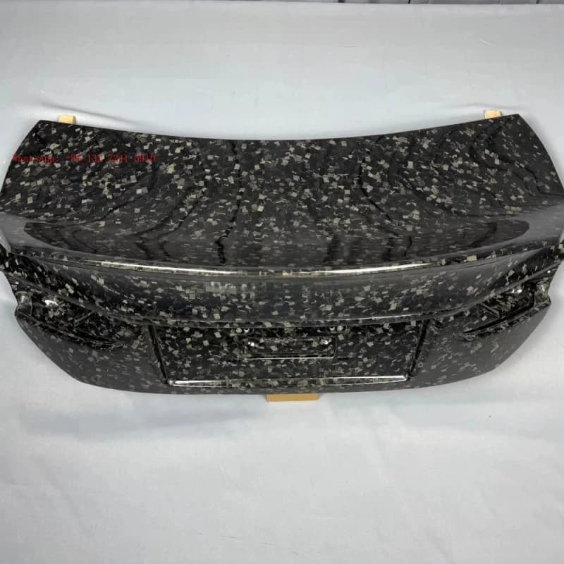 Hongsheng  Forged Pattern Carbon Fiber Trunk Lid. Suitable for  RC 350 F SPORT 200T 300 Rear Hatchback.