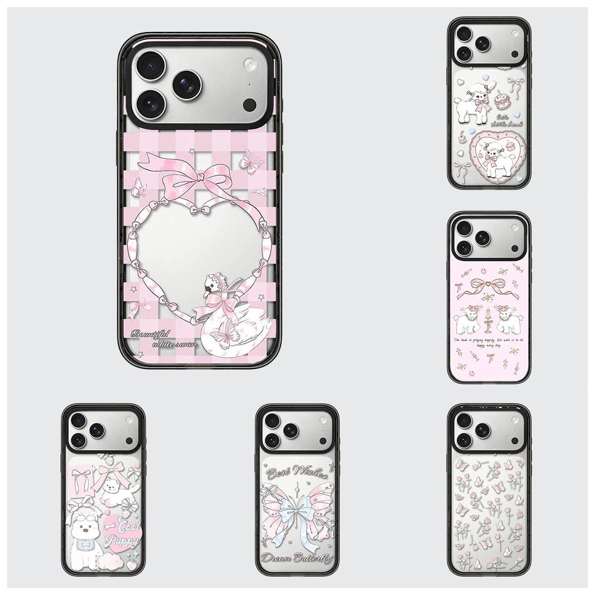 608315 Impact Black Border Magnetic Case: Compatible with IPhone 18 17 16 15 14 13 Pro Max 18Pro