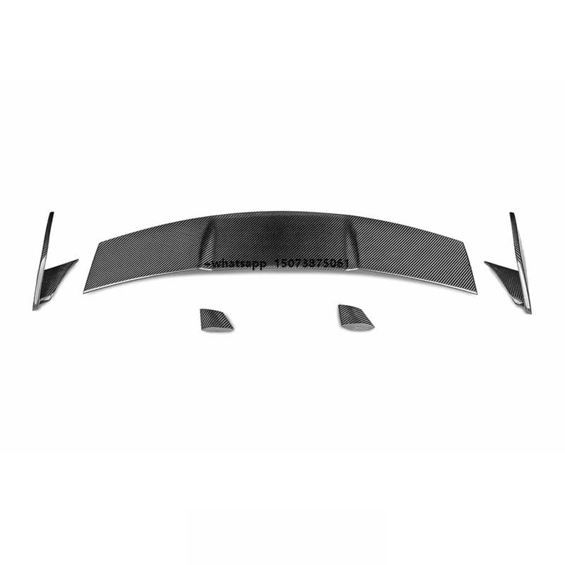 Paktechz Dry Carbon Fiber Roof Spoiler Rear Wing for  W177 a Class  A35 A45s Hatchback